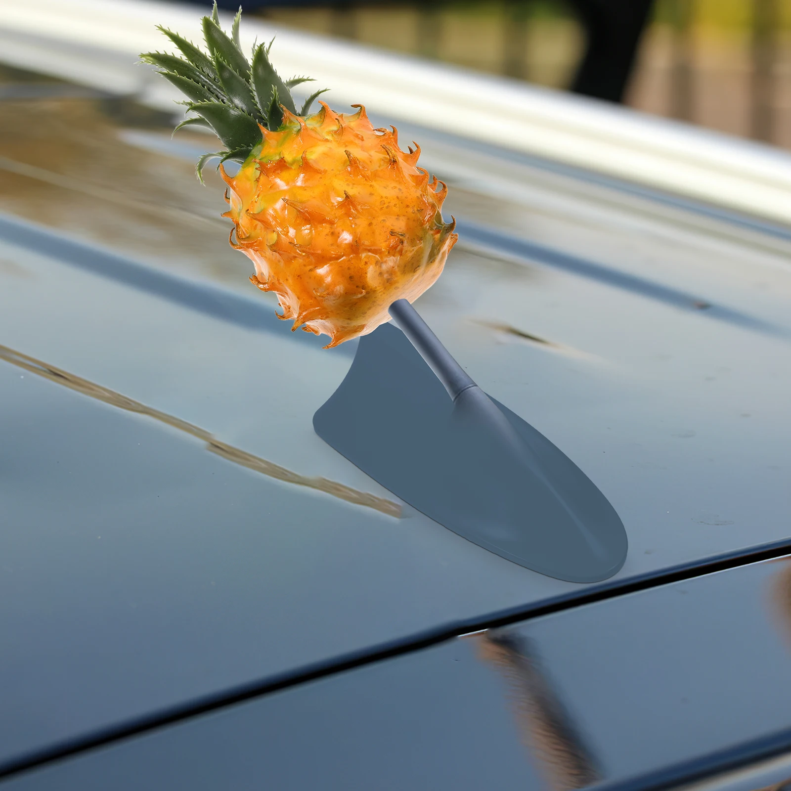 

Roof Decoration Pineapple Antenna Topper Easy Installation Foam Material Car Exterior nament Vehicle Decor Enhances Aesthetic