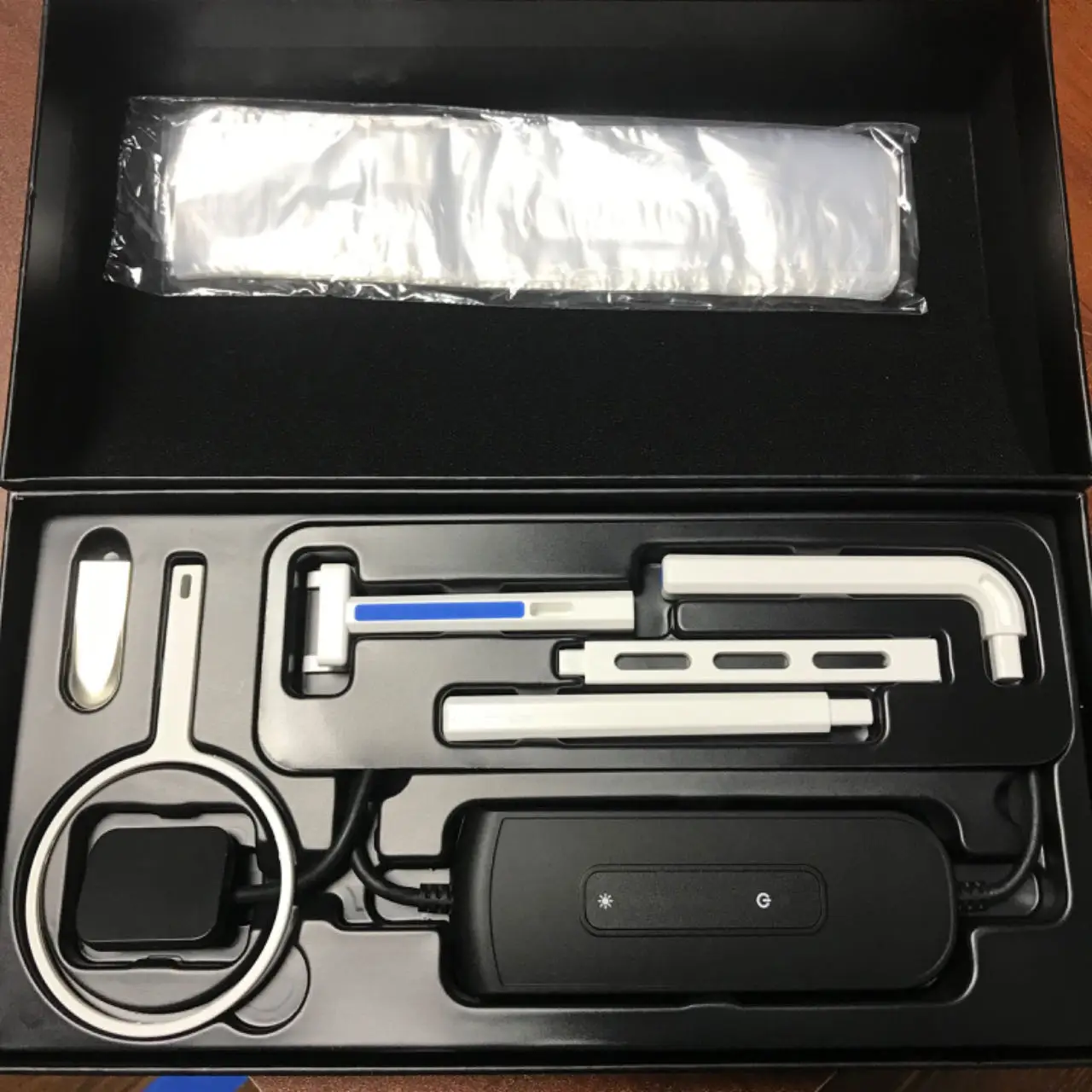 Rivelatore dentale con sensore a raggi X intraorale digitale per conteggio fotoni a bassa dose, dimensioni 0,8