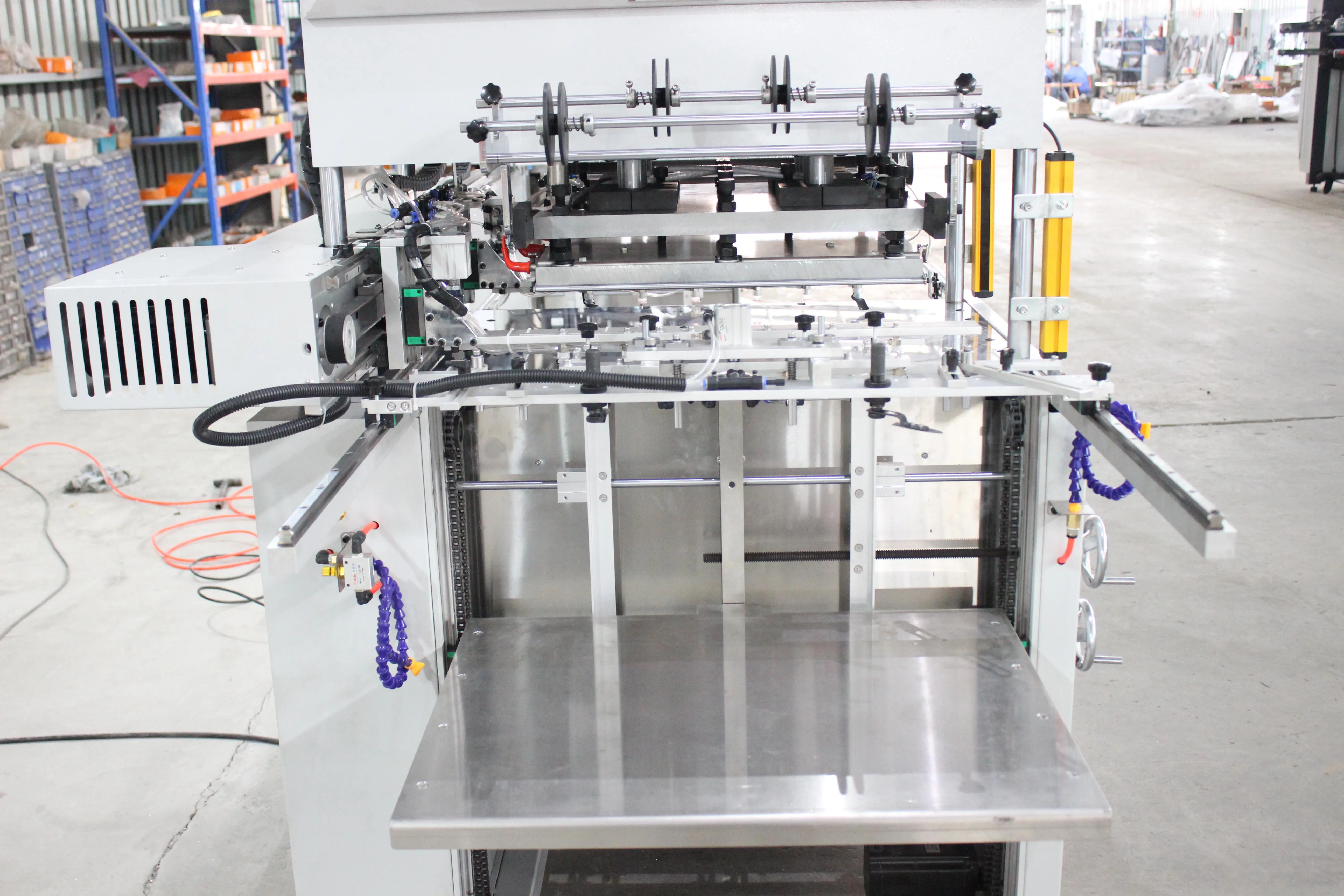 MSC-55 Automatic Embossing Stamping Machine Heat Stamping Machine Hot Foil Stamping Machine