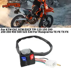 Klaxon de lumière de sauna de moto, interrupteur d'arrêt pour KTM, EXC, XCW, EXCF, TPI, 125, 150, 200, 250, 350, 450, 500, 525, Husqvarna TE, FE, TX, FX
