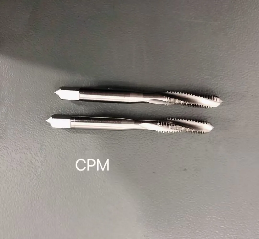 1PCS JAPAN OSG CPM powder metallurgy Spiral Fluted Tap M2 M2.5 M3 M4 M5 M6 M8 M10 M12half spiral  High hardness machining