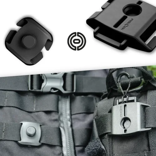 Imagen 2 del producto 2/4/8 juegos FIDLOCK Snap Pull FIDLOCK Clips Molle Clip Molle Stystem accesorios hebillas magnéticas equipo táctico