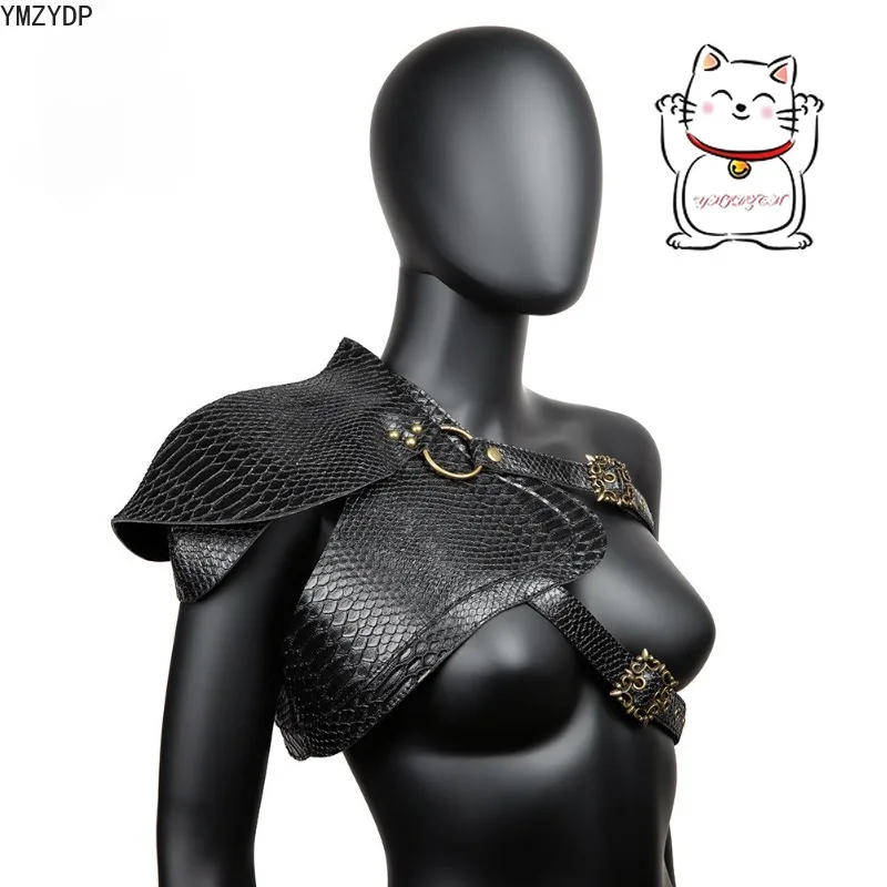 

Hot selling European and American punk armor women's armorshawl vest Halloween cloak cosplay makeup costumes party props