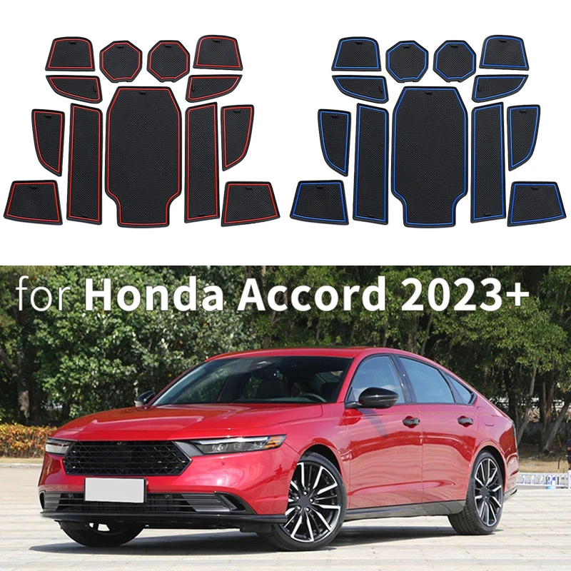 

Car Door Groove Mat For Honda Accord 2023 Door Slot Pads Modified Dust Pad Storage Pad Car Interior Accessorie