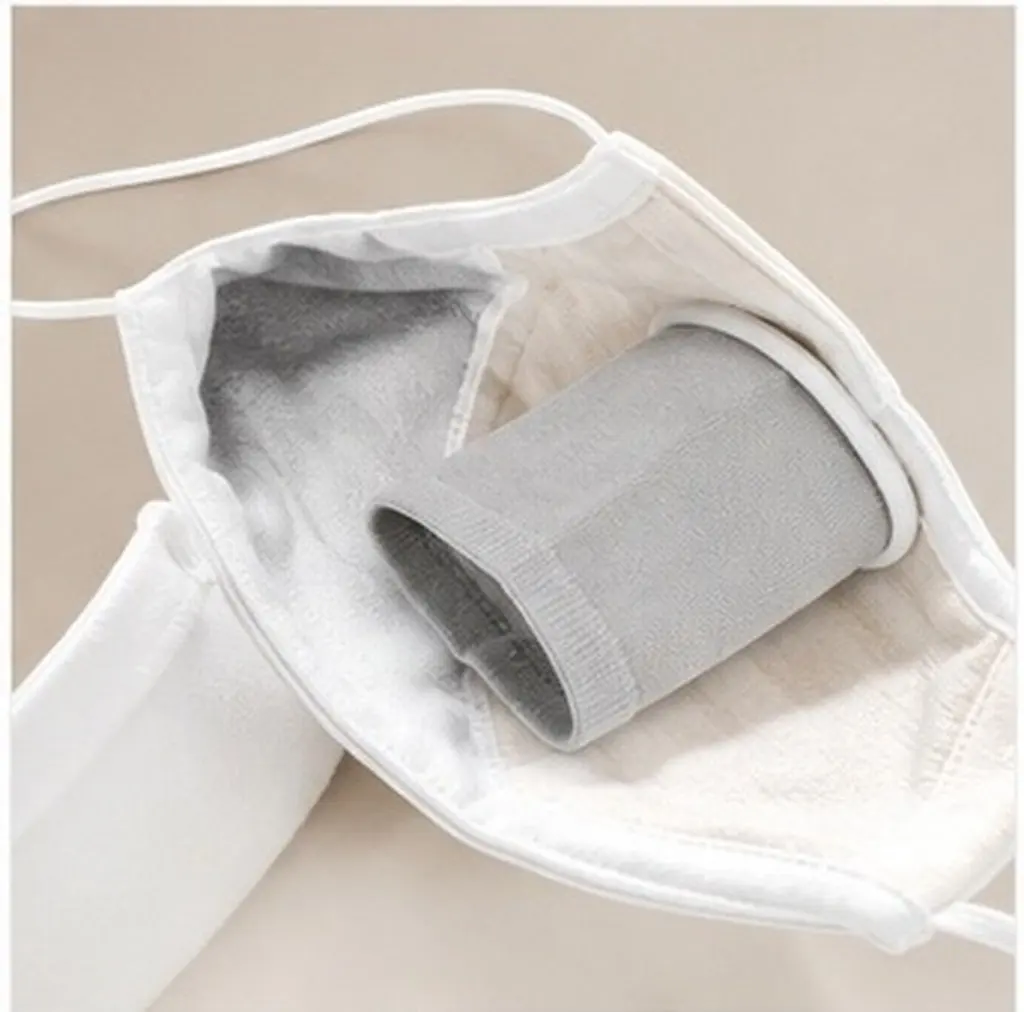 Reusable Washable Mask Liners – 2pcs Soft Breathable Face Mask Inserts for Comfort & Hygiene