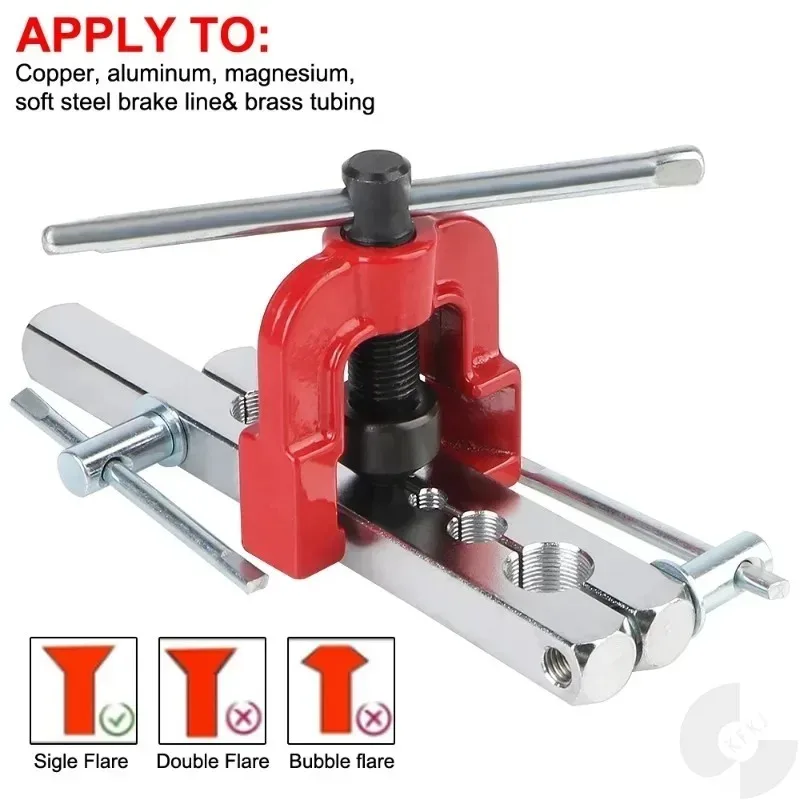 

Для стержня пластины CT-2020 холодильная вода газовый тормоз CT-2010 инструмент для развальцовки медной трубы расширитель медной трубы развертка инструмент для развальцовки