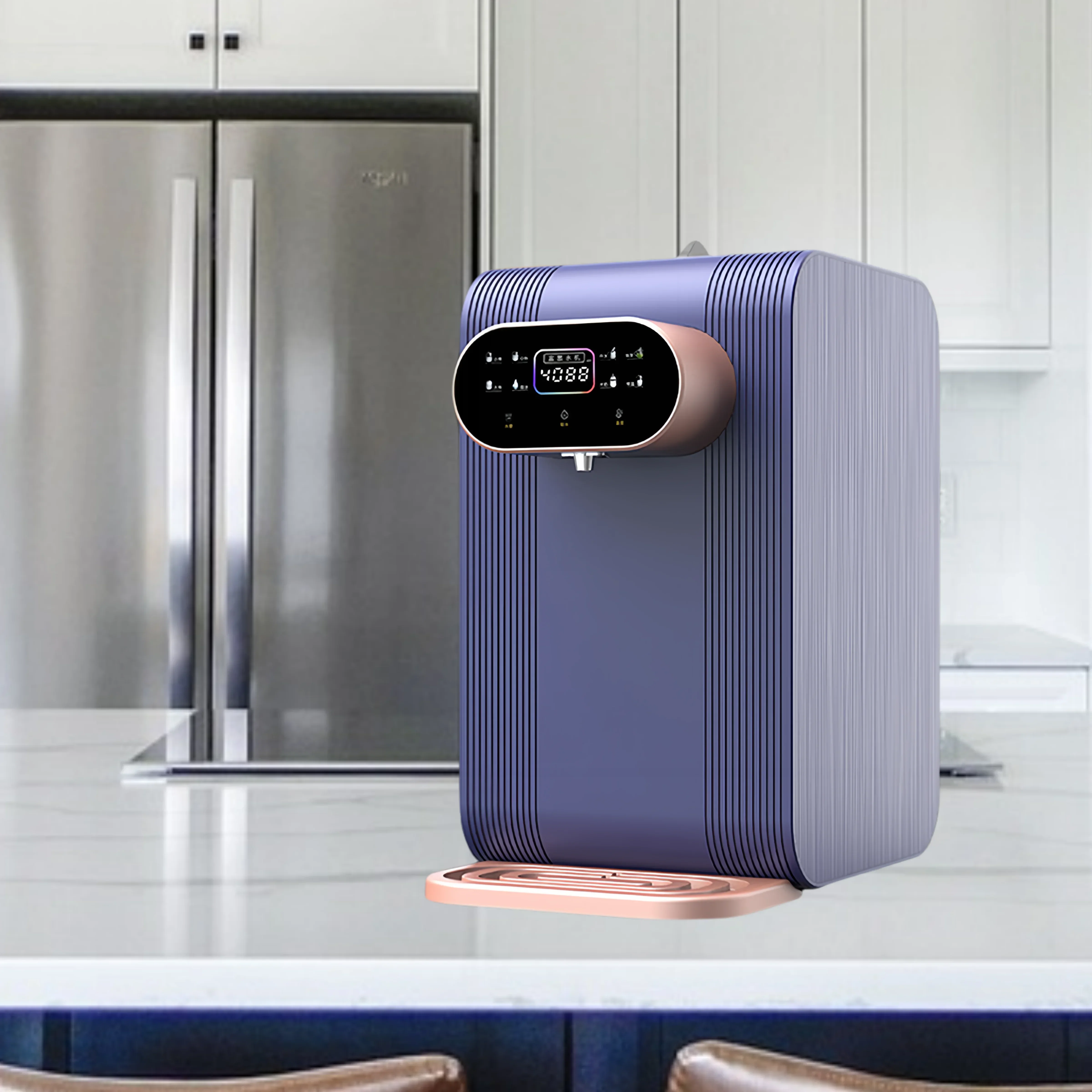 

Instant Hot RO Water Dispenser Hydrogen Water Generator with SPE and PEM Technology,3 Modes Make Hydrogen Content up to 4000ppb