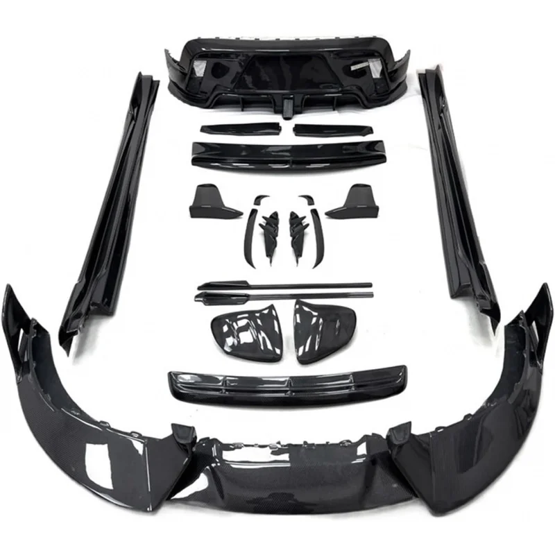 Suitable for Carbon Fiber Body Kit Complete Durable Compatible with Porsche Taycan M Model