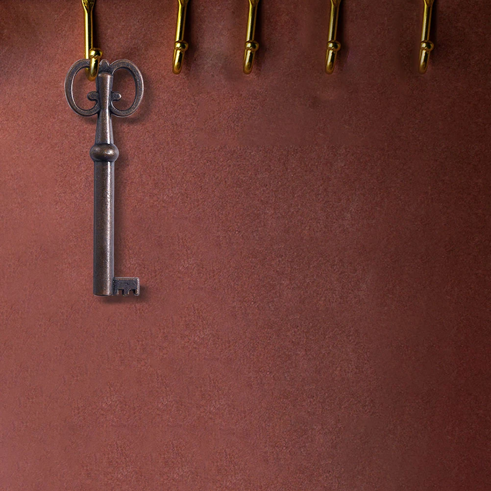 

5 Sets Cabinet Lock Traditional Furniture Locks Metal Mirror Vintage Coffee Iron