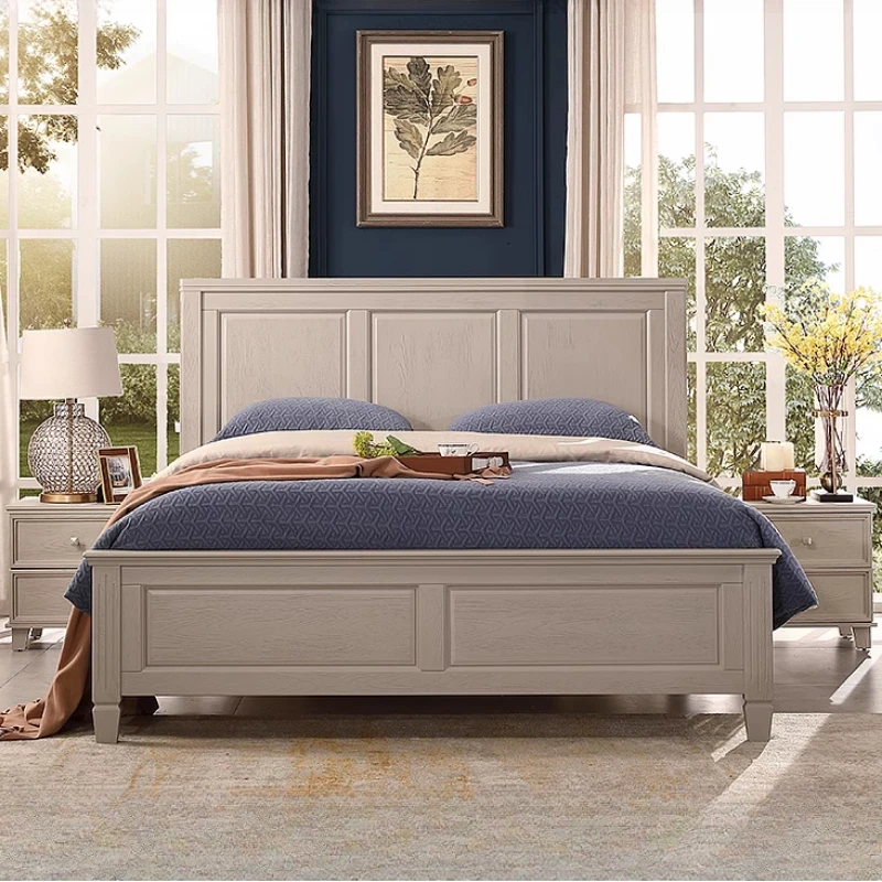 

Wedding Simple Beds Beauty Princess Luxury Aesthetics Comfortable Bed Fashionable Designer Aesthetics Wood Muebles Furniture