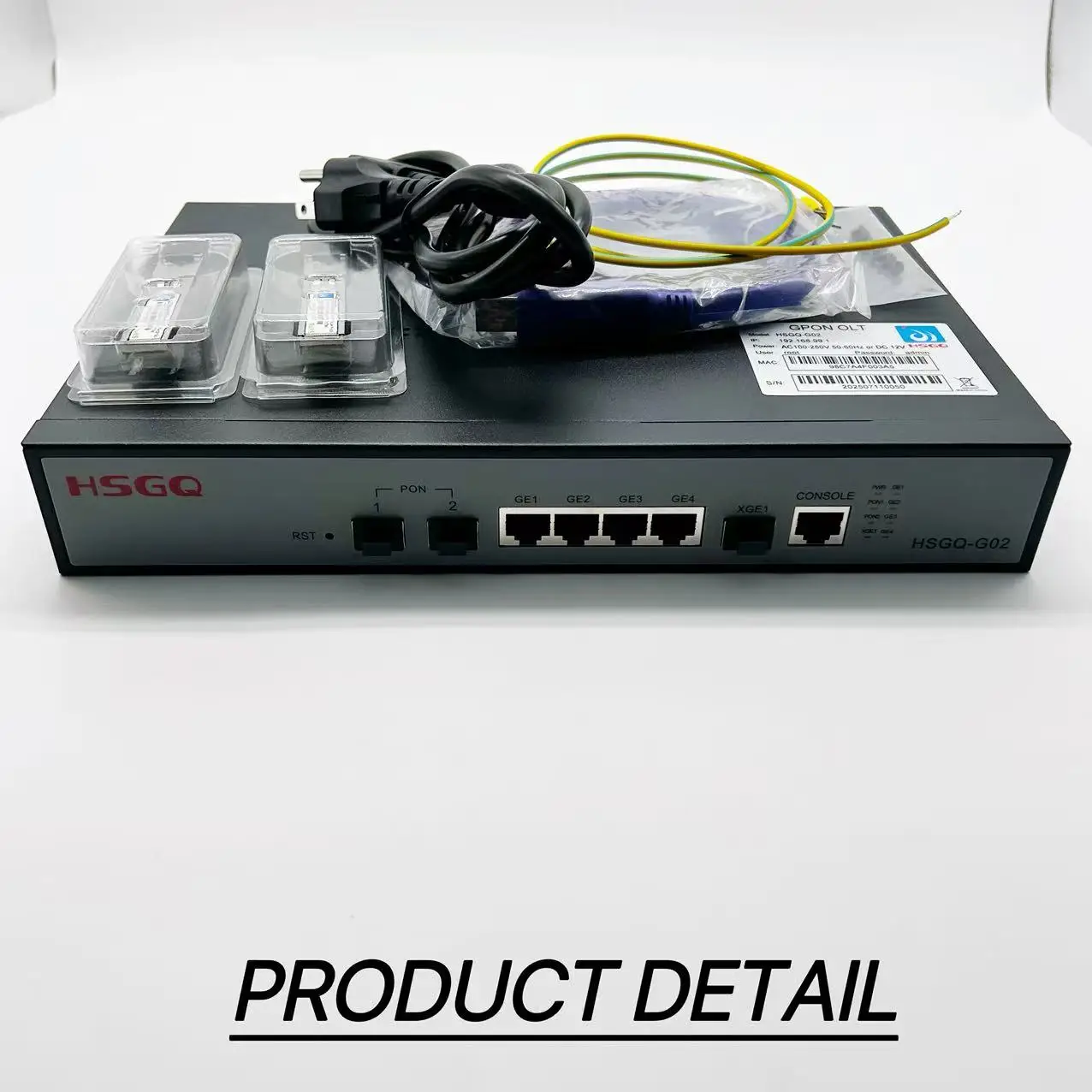 GPON OLT 2 PORTS SFP MODULE Tx1490nm/Rx1310nm Compatible with Huawei ZTE GPON ONU /ONT High quality FAST SHIPPING