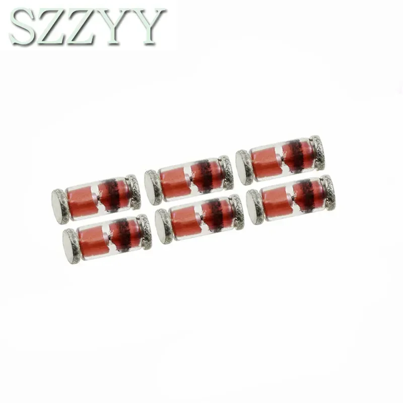 100PCS SMD Switching Diode LL4148 1N4148 glass cylinder 1206 package
