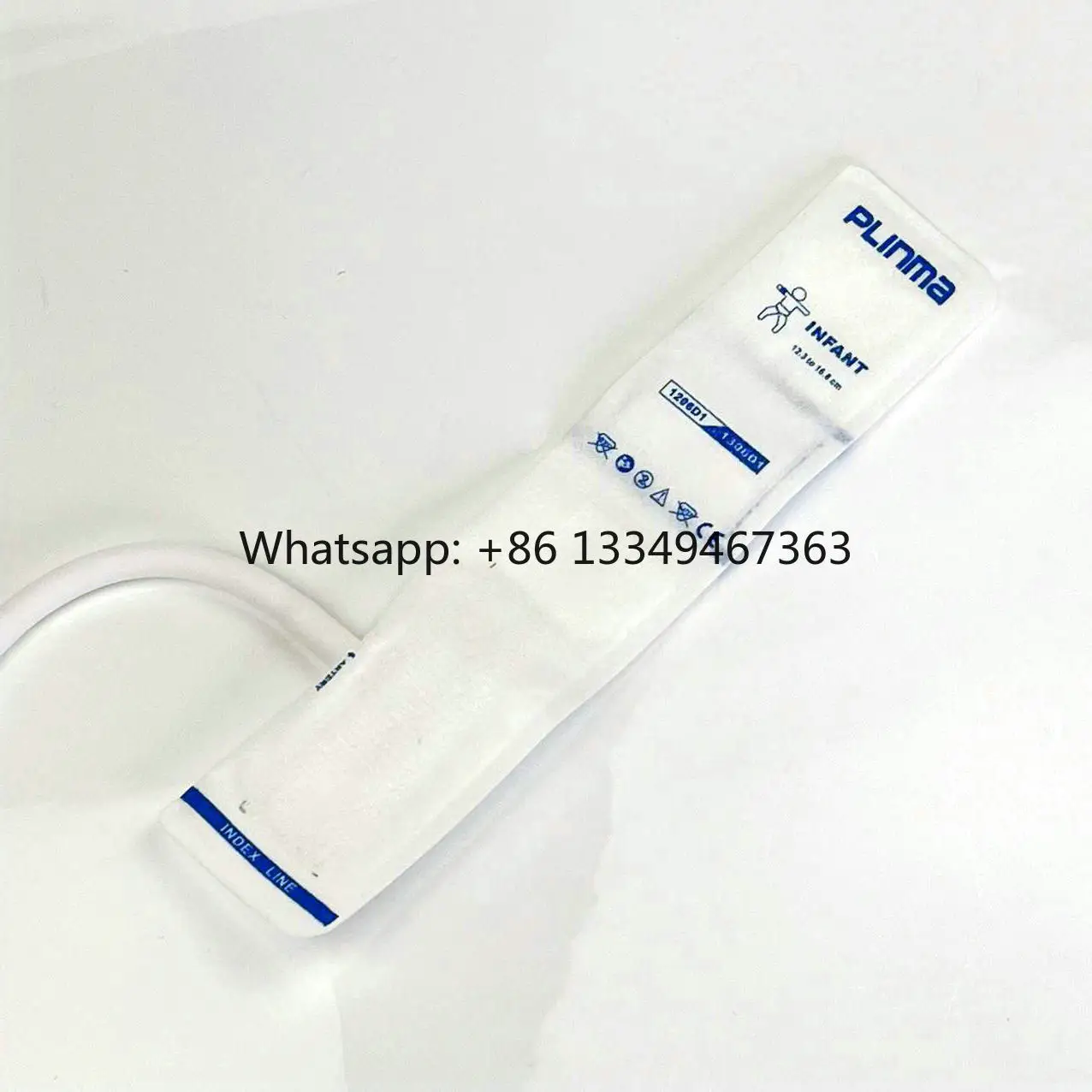 

wholesale medical supplier single tube hose Disposable Infant NIBP cuff Non-invasive Blood pressure cuff in stock
