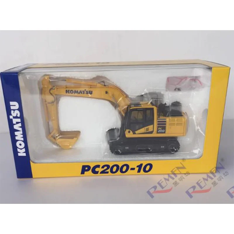 Escala 1:43 KOMATSU PC520LC-11M0 Escavadeira Modelo de carro Liga