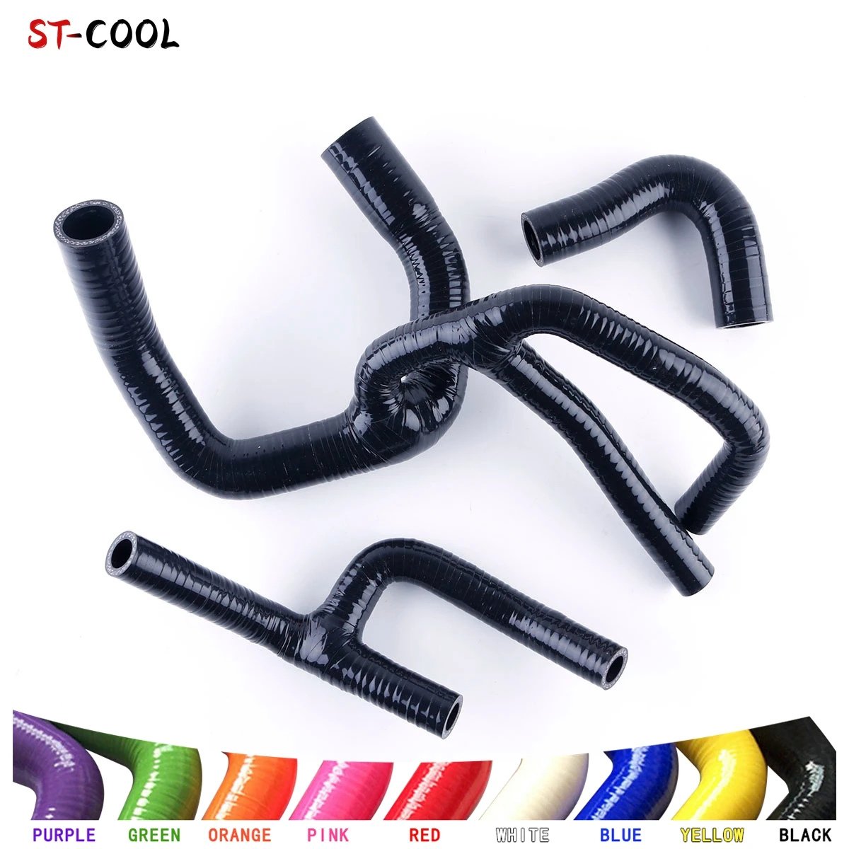

For 1997-2001 Rover Austin Mini Cooper S / SPI 1275 1.3L Silicone Radiator Hoses Kit 1998 1999 2000 Tubes Piping 3Pcs 10 Colors