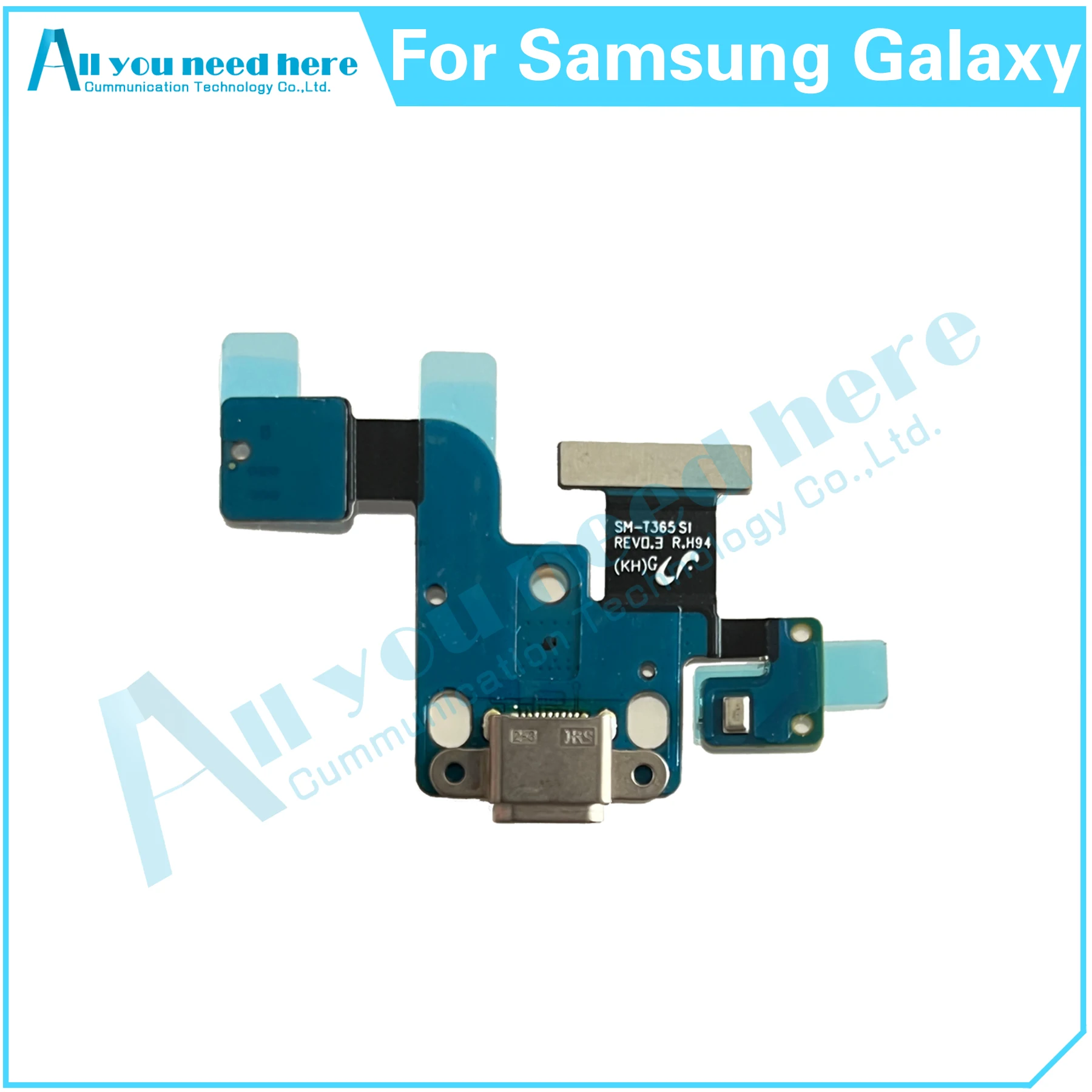 For Samsung Galaxy Tab Active LTE SM-T365 T365 Micro USB Charger Charging Port Dock Connector Microphone Flex Cable Board