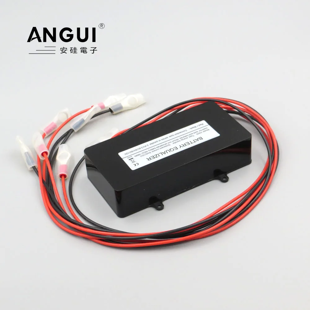 ANGUI HA02 Voltage Controller Battery Equalizer Batteries Balancer Lead Acid Battery Connect in Parallel Series for 24/36/48V