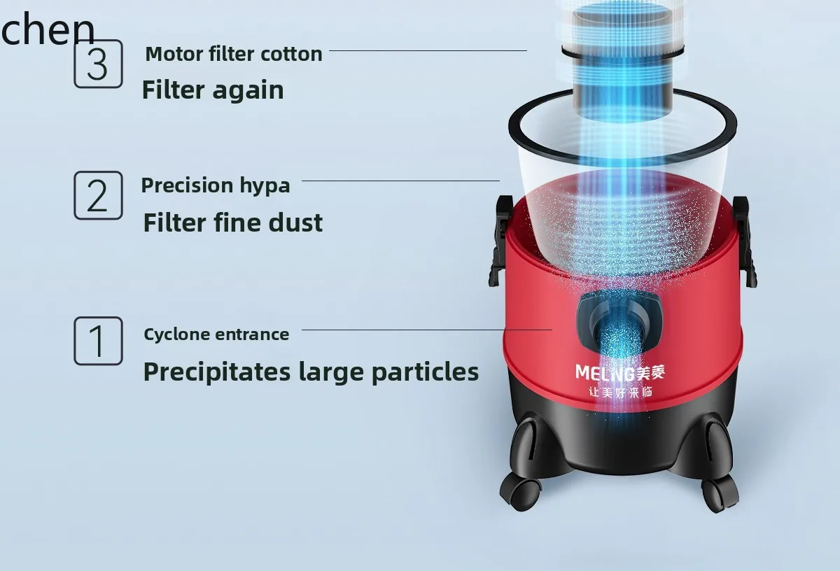 เครื่องดูดฝุ่น HTT ดูดขนาดใหญ่ ตะเข็บสวยงาม พลังพิเศษ เครื่องดูดฝุ่นอุตสาหกรรมพิเศษสําหรับล้างรถ