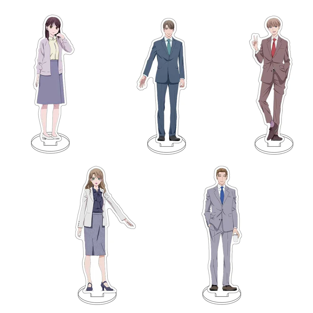 8PCS Anime Cherry Magic! 30 Years of Virginity Can Make You a Wizard! Figure 15cm Acrylic Stand Model Cosplay Characters Goods