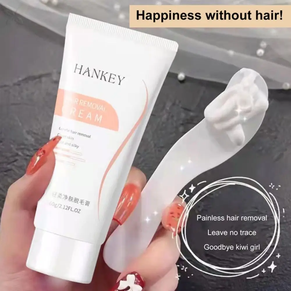 

Gentle Non-Irritating Hair Removal Cream Smooth Painless Depilatory Cream Moustache Remover Skin Care for Armpit Legs Arms