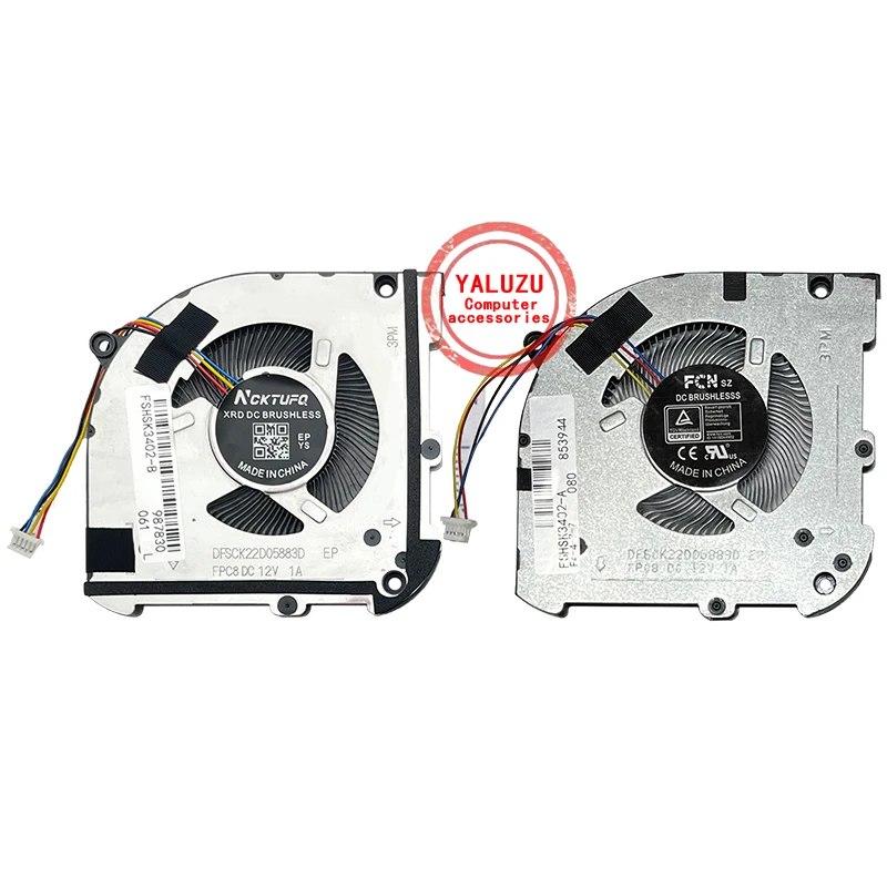 Новый вентилятор охлаждения процессора для ноутбуков ASUS VivoBook S14X S5402Z K3402 K3402Z K3402ZA K3502 K3502Z M3402 M3502