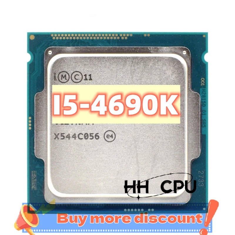 Core i5-4690K i5 4690K I5 4690 K 3.5 GHz Quad-Core Quad-Thread 88W 6M CPU Processor LGA 1150