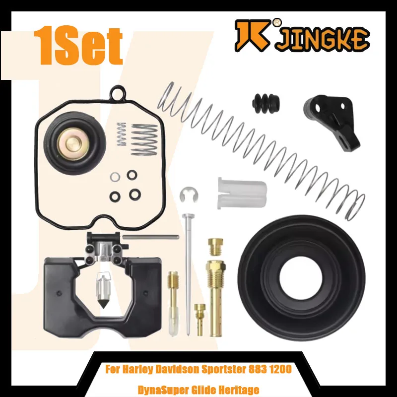 

CV40 Motorcycle Carburetor Repair kit For Harley Davidson Sportster 883 1200 DynaSuper Glide Heritage Softail Low RiderRoad King