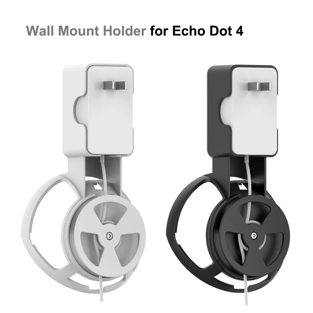 Wall Mount Holder For Alexa Echo Dot 4 Gen Stand Space Saving Bracket For Alexa Echo Dot 4th Speaker Holder Assistants