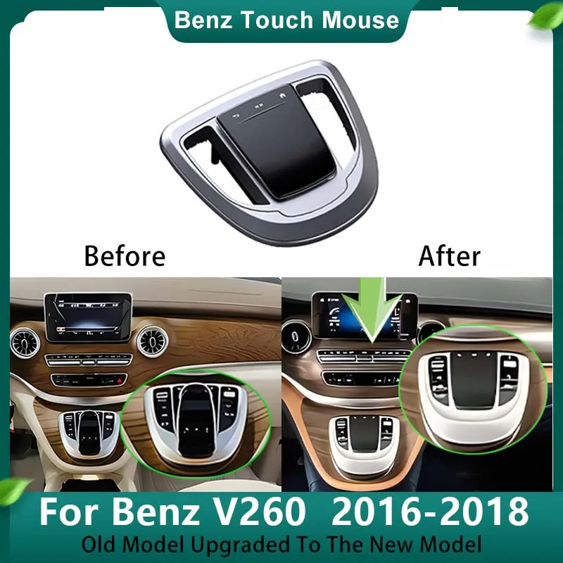 Newly upgraded Original Car Central Control Knob Joystick Touch Mouse Multimedia Buttons For Mercedes Benz V260 Class 2016-2018