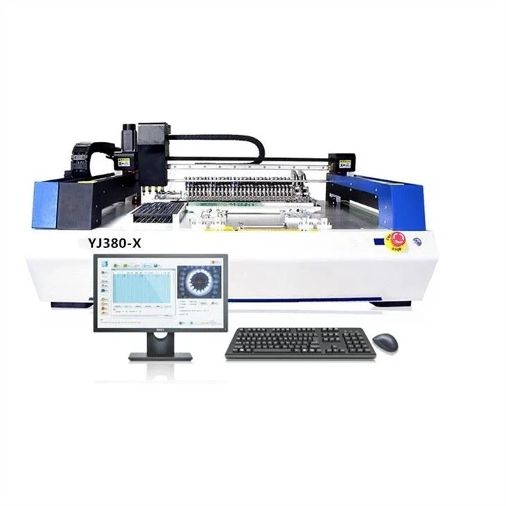 Stock in USA Desktop PNP Machine SMT380-X with High Quality for the Bulk SMT Surface Pick and Place Operation System