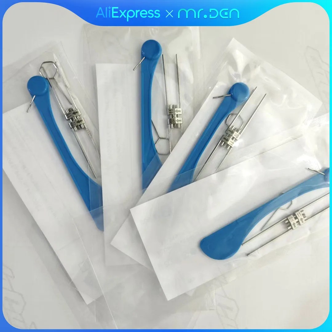 MR DEN Dental Spiral Expander Rapid Mandibular Expander Fixed Orthodontic Appliance Lower Bracket Expander