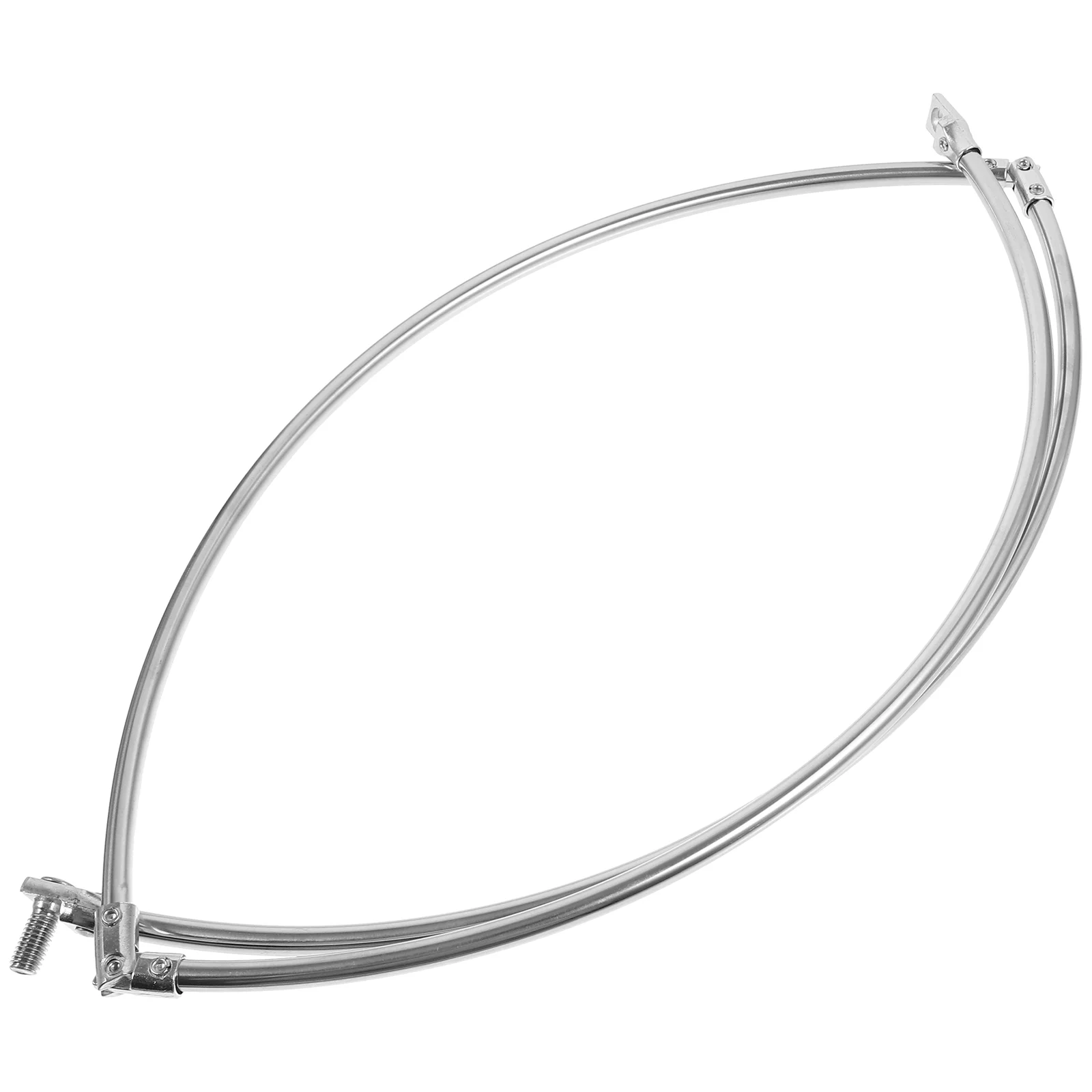 Metal Round Fishing Landing Net Ring Circle Fishing Net Ring Fishing Tackle crab net ring fishing dip circle