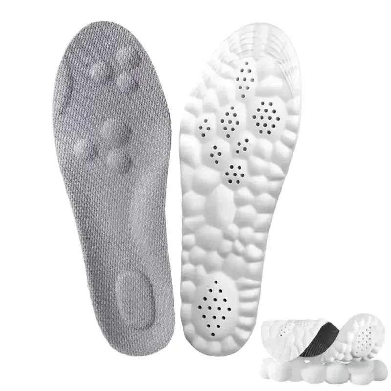 Tired feet? 4D Cushion Insoles with Air Cloud Tech—superior comfort, all-day support!