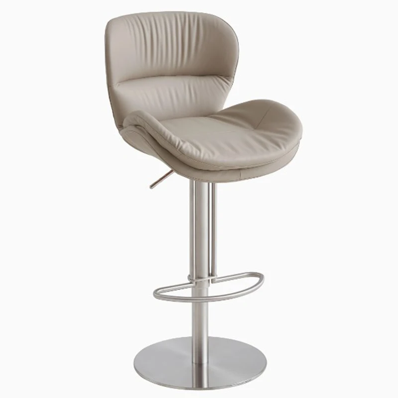 Minimalistic Lounge Bar Chairs Modern Designer High White Nordic Bar Stools Swivel Comfortable Chaises Salle Manger Furniture