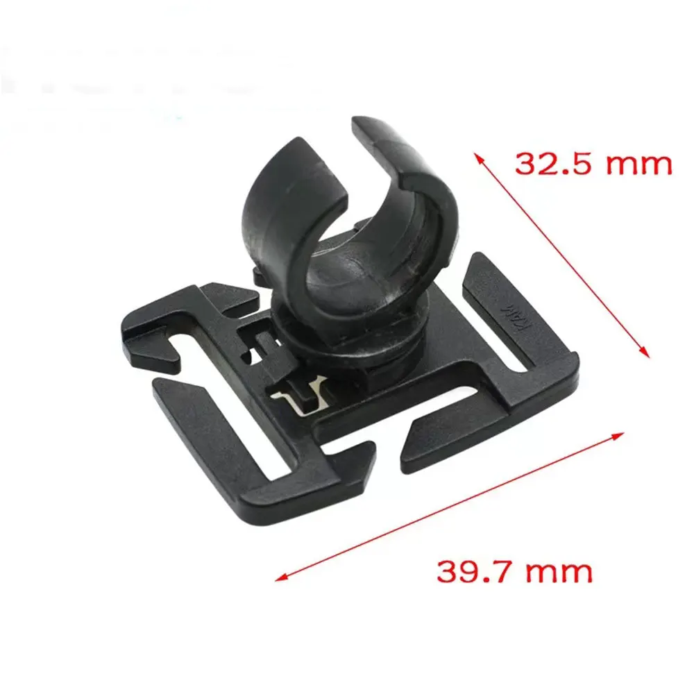 Imagem -02 - Swivel u Ring Lanterna Trabalho Mochila Lâmpada Caminhada ao ar Livre Climb Pack Light Holder Water Pipe Pole Tool Grampo de Ombro Tape Clip