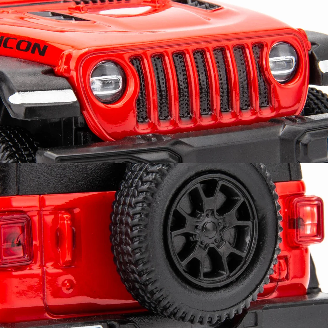 1:36 RMZCITY Jeep Wrangler Rubicon Alloy Model Toy Car Diecast Pull Back Metal Collection Children Toys Gift