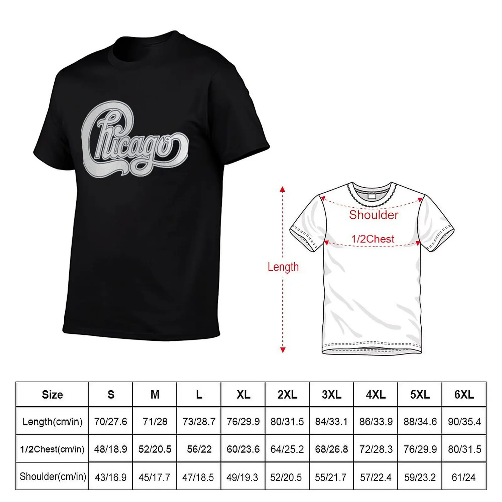 Chicago Transit Authority T-Shirt new edition quick-drying fruit of the loom mens t shirts