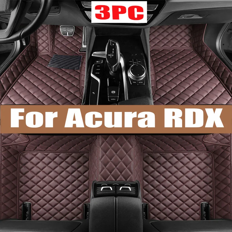 

Car Floor Mats For Acura RDX 2018 2017 2016 2015 2014 2013 2012 2011 2010 Auto Interior Accessories Waterproof Leather Rugs