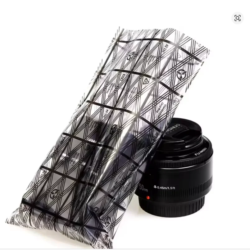 Anti Static Shielding Bag ESD Shielding Anti Static Flat Pocket Motherboard Graphics Card Plastic PE Storage Bag Hard Disk Pack