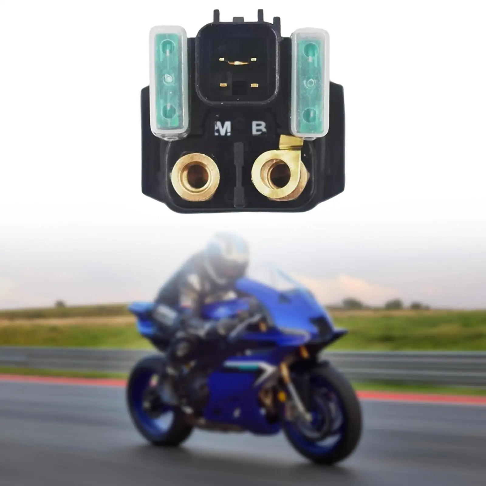 

High Performance Starter Solenoid Relay Switch Plastic Compact Motorcycle Relay Accessories for Yamaha Grizzly 700 FI 4WD