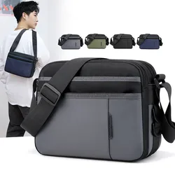 Men Oxford Shoulder Bag Men's Messenger Bags Casual Shoulder Small Briefcase Package Crossbody Bags