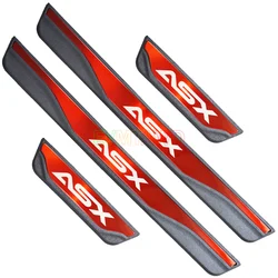 For Mitsubishi ASX Accessory 2012-2022 2023 2024 Stainless Car Door Sill Scuff Plate Kick Entry Guard Pedal Protector Cover Trim
