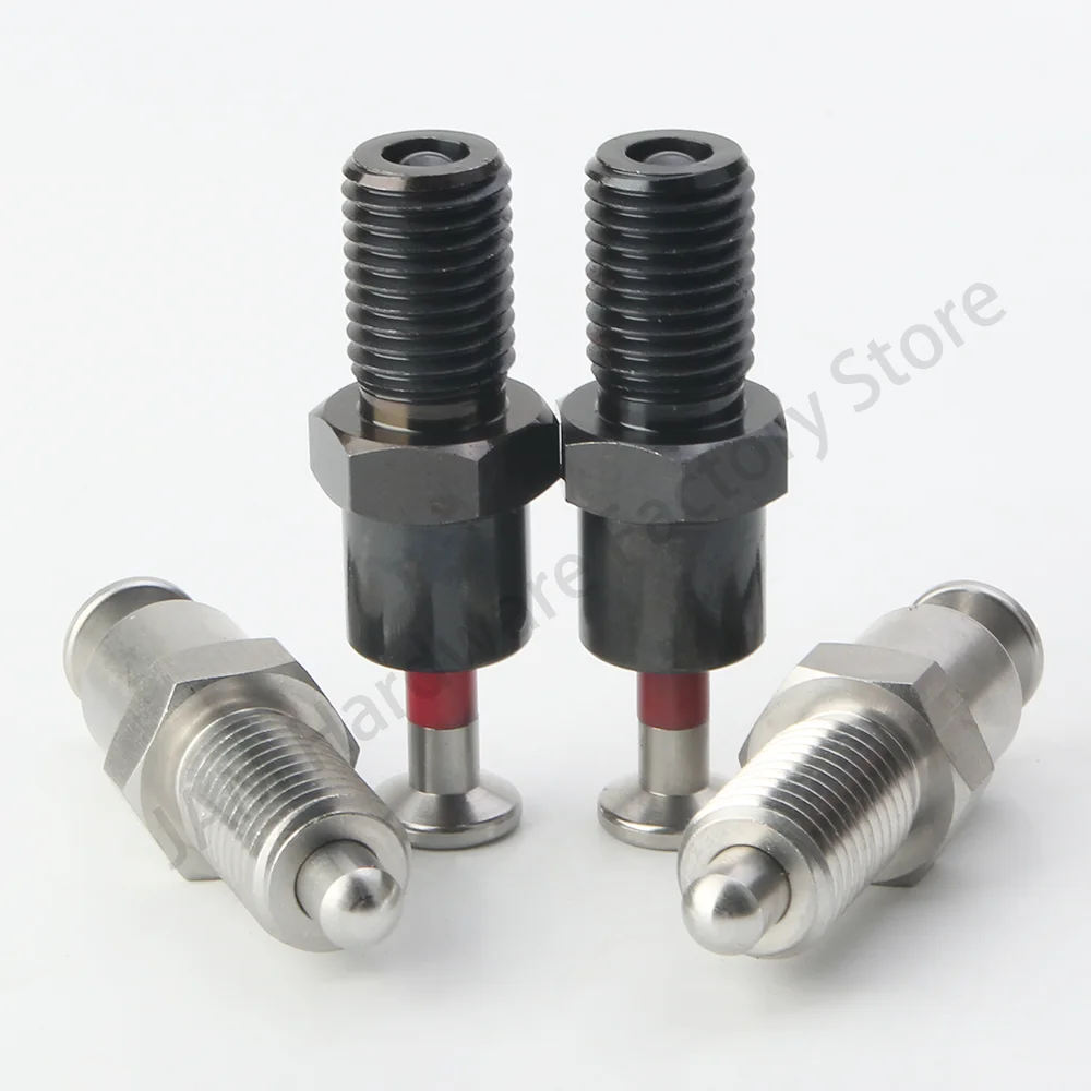 

5pcs Free ShippingMJ252 High Precision Locking Plunger Pin All Stainless Steel Index Plunger With Push Knob