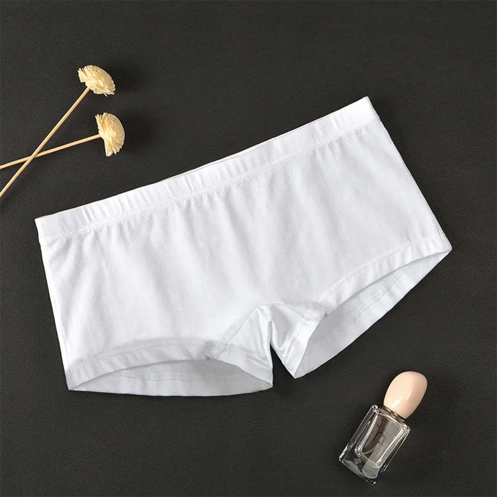 

Mens Sexy Low Rise Cotton Bikini Breathable Underwear Underpants Lingerie Shorts Trunk Seamless Soft Shorts Male Briefs