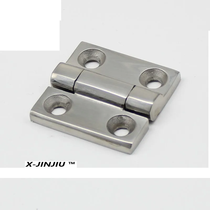 X-JINJIU-226-3 40*40 Stainless Steel Ship Equipment Food Machinery Door Hinges Distribution Box Switch Cabinet Hinge