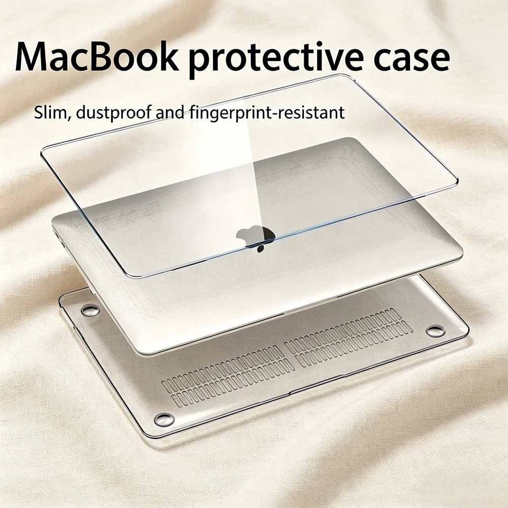 

Противоударный защитный чехол для MacBook Pro 14.2 дюйма, для MacBook Pro M1M2M3M4M5, прозрачный чехол для ноутбука