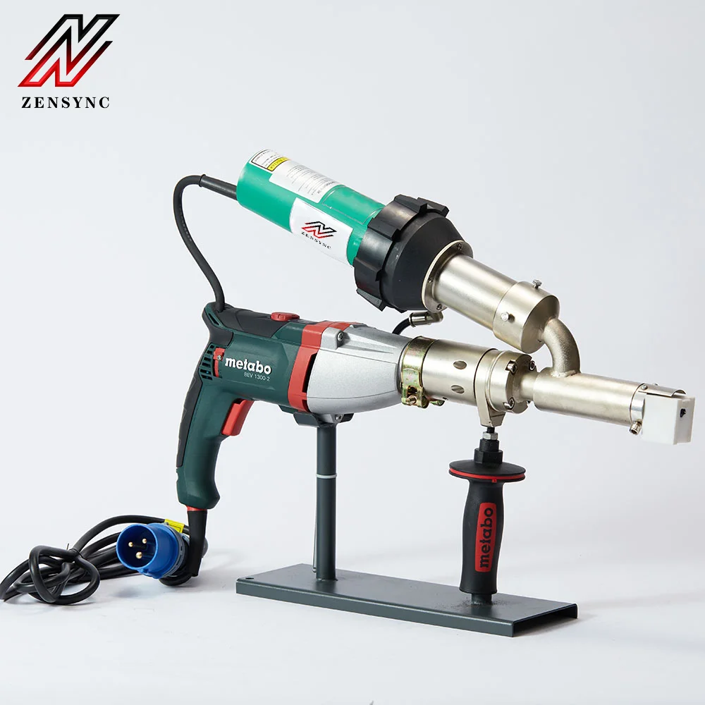 

Hand Plastic Extrusion Welding Gun Extruding Welder for Reparing HDPE Pipe, PP tanks,Geo Membrane Sheet ZS-610W