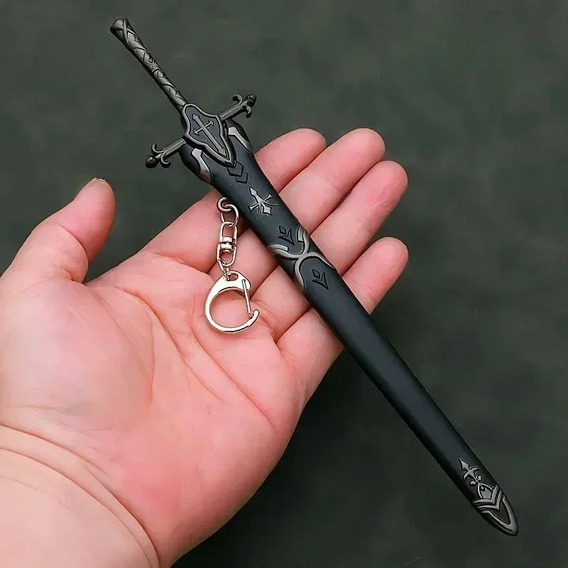 22cm Fate/stay Night Weapon Siegfried Balmunk Dargon Altria Pendragon WeaponMetal Katana Weapon Anime Peripheral Model collects