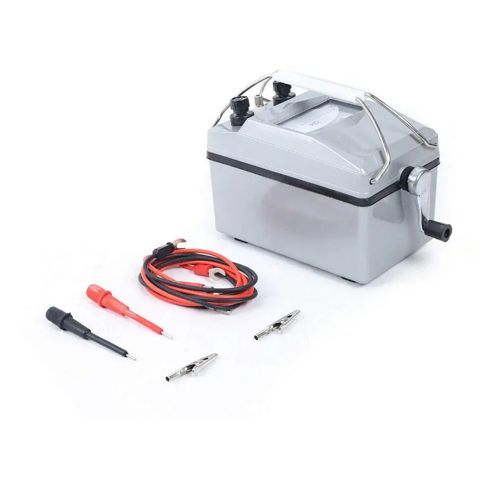 Testeur d'isolant numérique, Mégohmmètre, Megger, TOP!, 2500MΩ Dernier article disponible