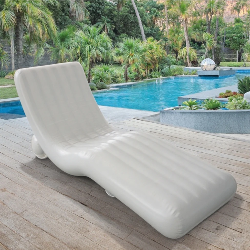 Silla flotante inflable barata, sillón reclinable flotante, sofá cama acuático, colchón de playa para aventuras al aire libre
